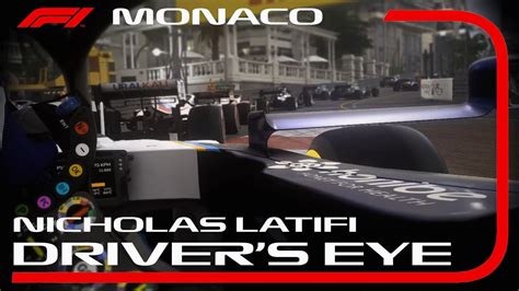 F1 2021 Monaco DRIVER S EYE VIEW NICHOLAS LATIFI REALISTIC