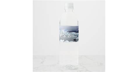 Alaska Glacier Water Bottle Label Zazzle