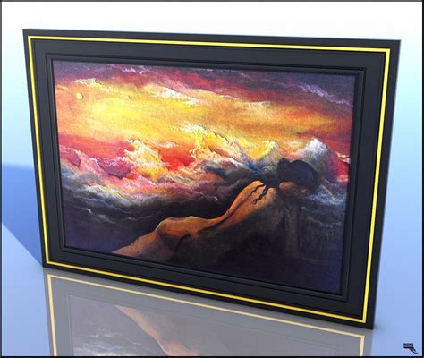 Free Original Painting 3d Model