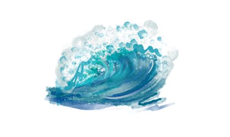 翻滾的藍色海浪 浪潮 海浪 藍色素材圖案，psd和png圖片免費下載