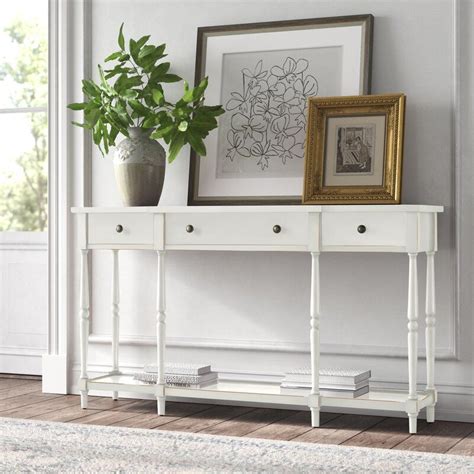 Beaumont 60 Console Table White Console Table Console Table Home