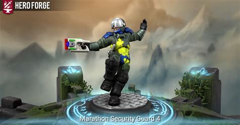 Marathon Security Guard 4 Made With Hero Forge