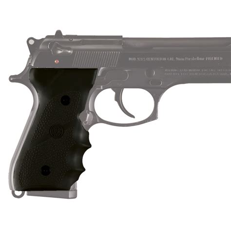 Hogue Rubber Grip Beretta 9296 Series Grip With Finger Grooves