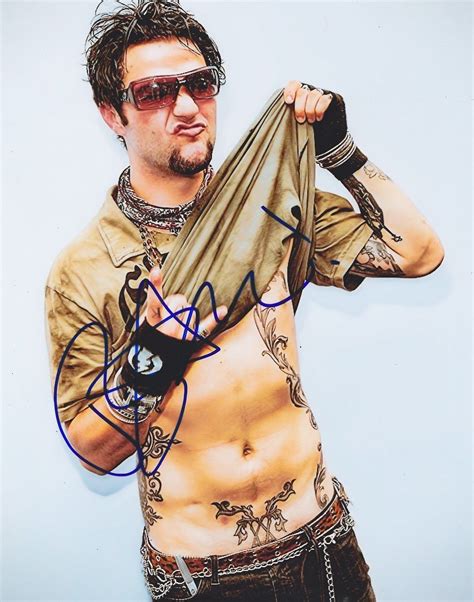 Bam Margera Autographed Signed Photo Coa Jackass Bam Margera Good