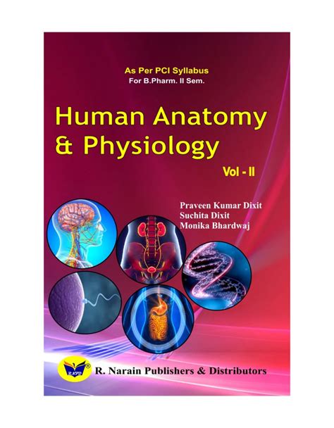 Human Anatomy And Physiology Ii B Pharm Books And Study Material Rnpd