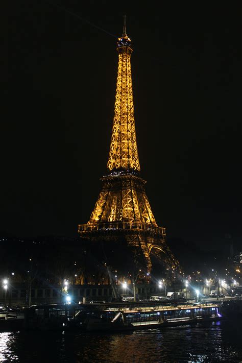 Eiffel Tower During Night Time · Free Stock Photo