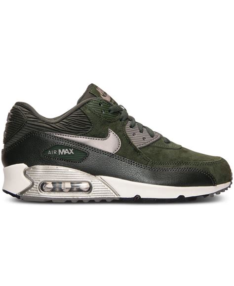 Lyst Nike Womens Air Max 90 Leather Running Sneakers From Finish