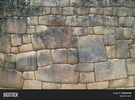 Stone Wall Unique Inca Image And Photo Free Trial Bigstock