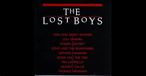 The Lost Boys Original Motion Picture Soundtrack By Various Artists