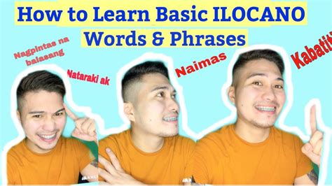 How To Learn Basic Ilocano Words And Phrases Ilocano The