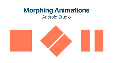 Introducing To Morphing Animations Android Studio Youtube