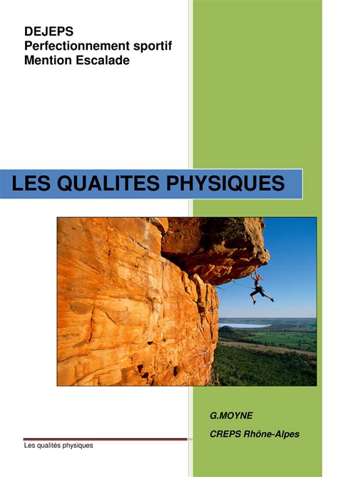 Les Qualit S Physiques De Base Les Qualit S Physiques Page