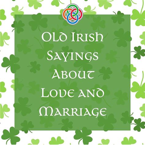 Love And Marriage Irish Style