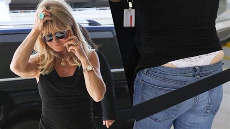 whale tail goldie hawn suffers thong wardrobe malfunction
