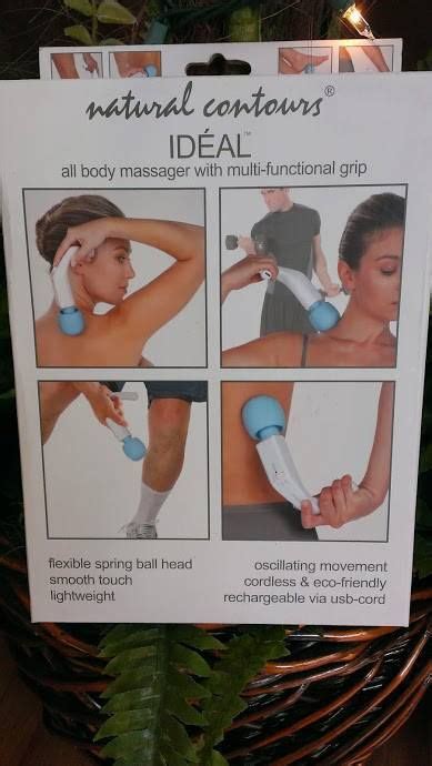 Product Of The Week The Natural Contours Ideal All Body Massager Has Multi Funtional Grip