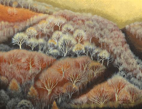 Fall Tapestry Painting By Adrienne Dye Fine Art America