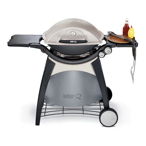 Weber Q 300 Portable Propane Gas Barbecue Assembled The Home Depot