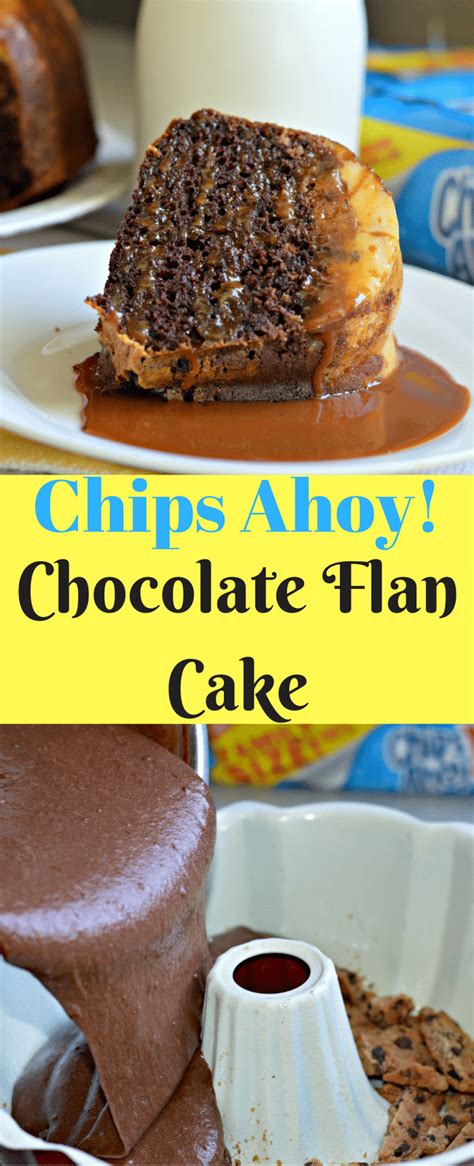 This Twist On The Chips Ahoy Chocolate Flan Cake Is Delicious And Perfect For Merienda