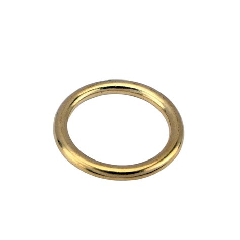 Made In Japan Casting Brass O Rings 456mm Leathercraft Diy For Jewelryhandbagstrapping