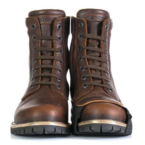Home » equipement moto » botte moto homme vintage. Bottes moto vintage Stylmartin Ace, chaussures biker, cafe ...