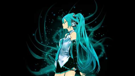 Blues Music Anime Girl Blue Hair Enjoy The New By