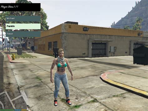 Freemode Female To Franklin Unsuported Gta5
