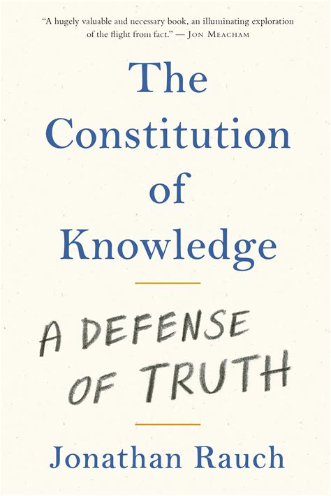 The Constitution Of Knowledge Brookings