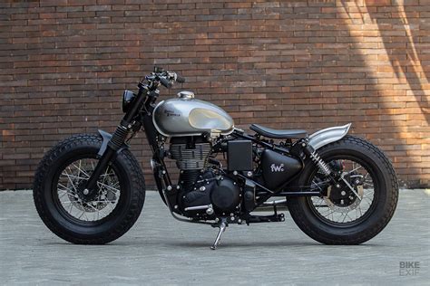 Raijin A Royal Enfield Classic 500 Bobber From West Java