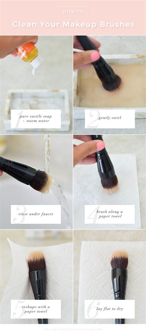 how to clean your makeup brushes