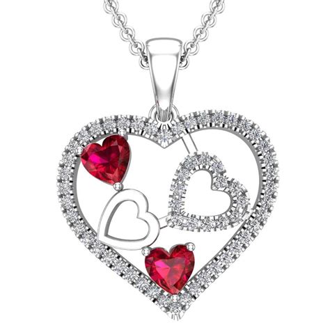 Custom Valentine Necklace For Her Custom Name Necklace Design Your