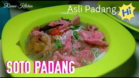Resep cara membuat sate padang, salah satu makanan terbaik indonesia. CARA MEMBUAT SOTO PADANG || ASLI PADANG - YouTube