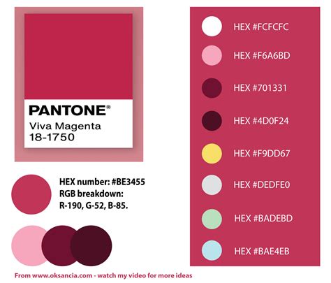 Video How You Can Use The Pantone Colour Of The 12 Months 2023 Viva