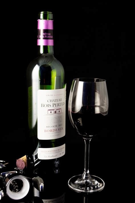 Fotos Gratis Vaso Beber Vino Tinto Alcohol Botella De Vino