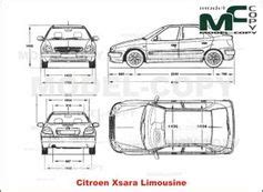 Our web site has thousands of free 3d models available for free download. Citroen Xsara Limousine - 2D drawing (blueprints) - 22719 ...