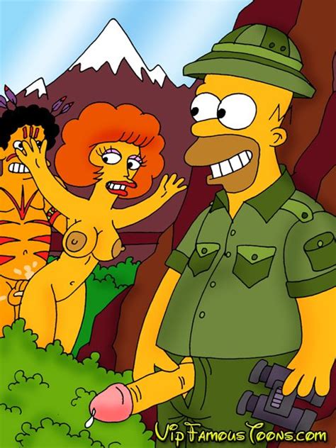 Rule 34 Breasts Clothes Color Day Female Homer Simpson Human Insertion Male Maude Flanders