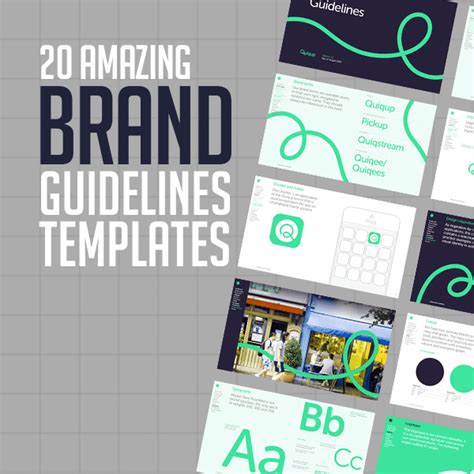 Best Brand Guidelines Templates Design Graphic Design Junction