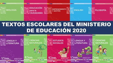 Textos O Libros Del Ministerio De Educación Pdf 2021 📚