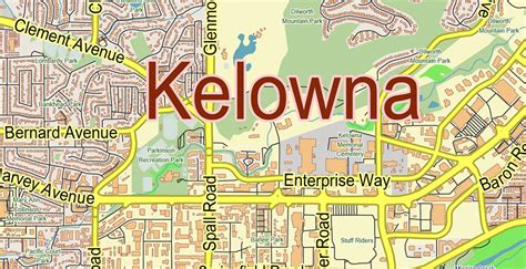 Kelowna Maps