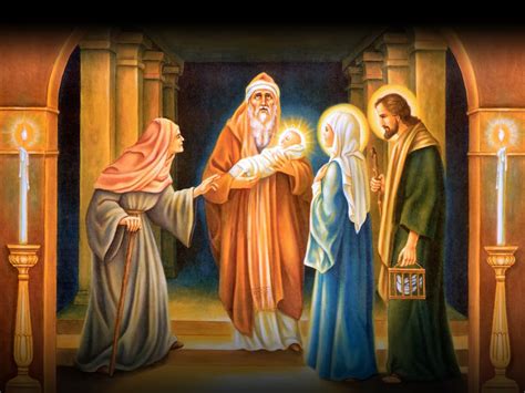 Jesus Presentation At The Temple