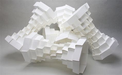 Neat 3 Dimensional Paper Pieces Origami Works By Jun Mitani 2d