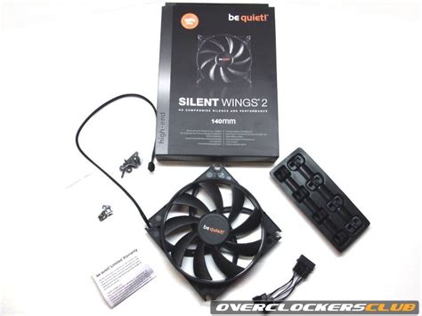 Be Quiet 140mm Silent And Pure Wings 2 Review Overclockers Club