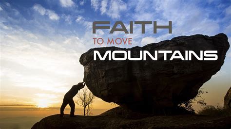 Faith Can Move Mountains Wallpapers Wallpaper Cave