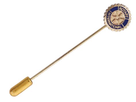 Klassisk Rotary Pin Med Lang Nål