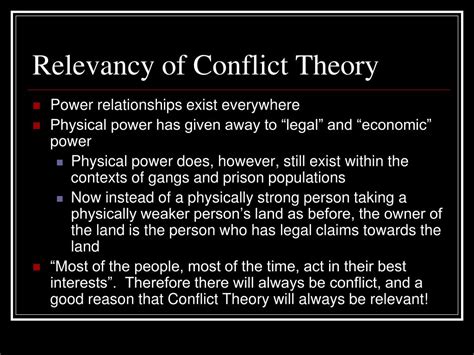 Ppt Conflict Theory Powerpoint Presentation Free Download Id1413822