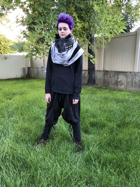 Finished Shinsou Costume Inspired By His Hero Outfit And Casual Look