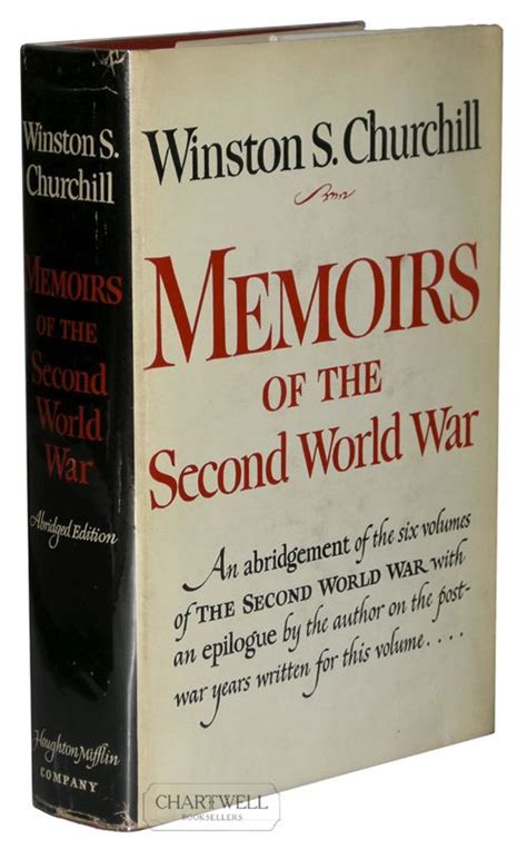 Memoirs Of The Second World War Chartwell Booksellers