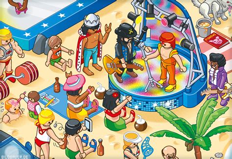 Playmobil Image Illustration On Behance