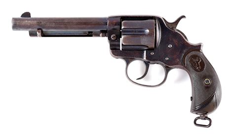 A Scarce Colt Model 1878 455 Eley Double Action Revolver With Pall