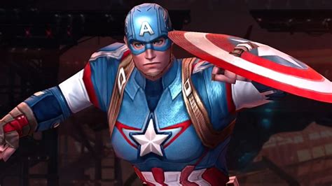 Marvel Future Fight 5 Star Captain America Shield Strike Attack