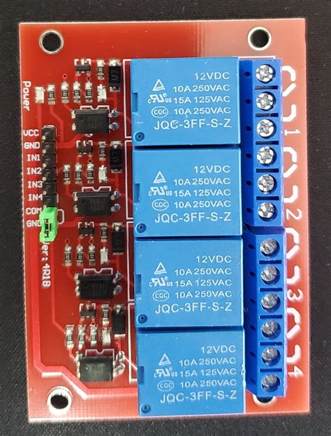 Solved 12v 4 Channel Relay Pinout And Explanation Solveforum